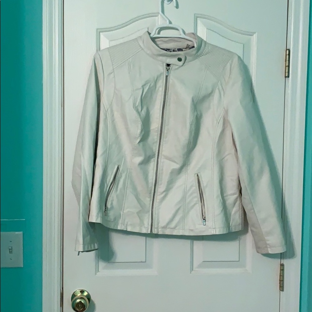 Faux Leather Jacket